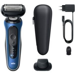 Braun Afeitadora Series 6 62-B1200s Azul/Negro