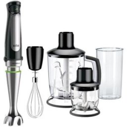 Braun Batidora de Mano MultiQuick 7 MQ 7045X 1000W Negro/Inox