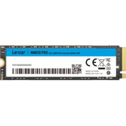 Lexar SSD NM610 Pro 500GB M.2 NVMe (3300/1700MB/s)
