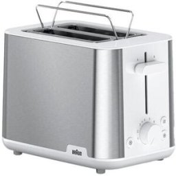 Braun Tostadora PurShine HT 1510 WH Blanco/Inox