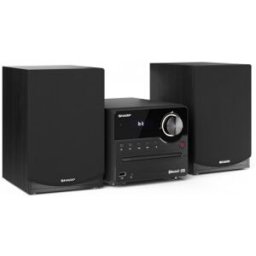Sharp XL-B512(BK) sistema de audio para el hogar Microcadena de música para uso doméstico 45 W Negro