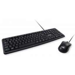 Equip 245201 teclado + Ratón USB QWERTY Español Negro