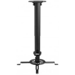 Aisens Soporte Universal Giratorio, Inclinable y Extensible de Techo para Proyector 13.5Kg, Negro