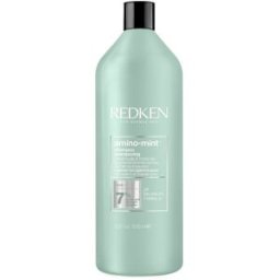 Redken Amino Mint Champú para Cuero Cabelludo Graso 1000 ml