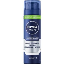 NIVEA Men Shaving Espuma Barbear Protect & Care 200 ml