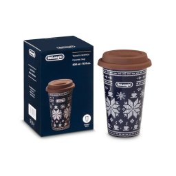 De'Longhi Taza de cerámica de doble pared, 300 ml DLSC076
