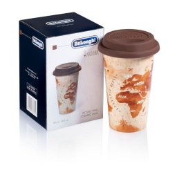 De'Longhi Taza de cerámica de doble pared, 300 ml DLSC056