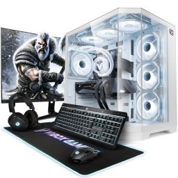 Vibox IV-340 Gaming PC AMD Ryzen 7 5700X 32GB 1TB NVMe RTX 5070 Monitor 27" WiFi Windows 11