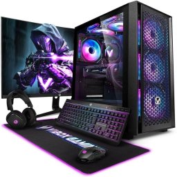 Vibox VIII-176 Intel Core i9 32GB 1TB SSD RTX 5070 Pack Gaming Completo