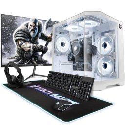 PC Sobremesa Vibox VI-78 AMD Ryzen 3 3200G 16GB 500GB SSD Radeon Vega 8 RGB Linux Mint WiFi Monitor 21,5" Full HD