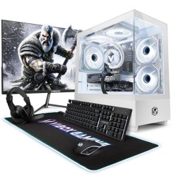 PC Sobremesa Vibox IV-8 AMD Ryzen 7 5700X 16GB 500GB SSD RTX 5050 WiFi Windows 11 Monitor 23" Full HD