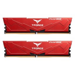 Memoria RAM Team Group VULCAN FLRD532G6000HC30DC01 32GB 2x16GB DDR5 6000MHz CL30 XMP Disipador Rojo