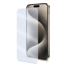 Protector de pantalla Celly EASY1079 para Apple iPhone 16 Pro Vidrio Templado Transparente