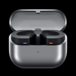 Estuche De Carga De Repuesto Para Samsung Galaxy Buds3 - Plata