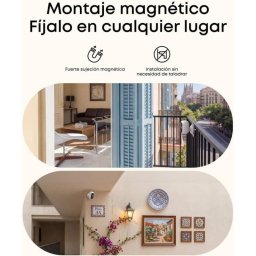 Cámara IP Eufy eufyCam C35 FullHD Visión Nocturna Interior y Exterior IA Audio Bidireccional