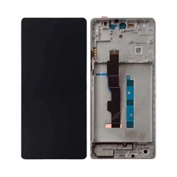 Displej Xiaomi Redmi Note 13 5g S Rámom - Biely