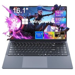 Portátil Funyet 16" Intel Core i5-8210Y 16GB 512GB SSD Windows 11 Pro