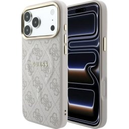 Funda para móvil Guess Backcover PU-Leder rosa para Apple iPhone 17 Pro