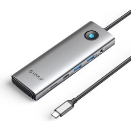 Dock USB-C Orico PW11 9 puertos HDMI 4K Ethernet 2.5G