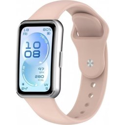Brazalete Beline para Huawei Band 11 Rosa Silicona