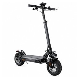 Patinete eléctrico iScooter W9 1000W Autonomía 55km Suspensión doble Negro