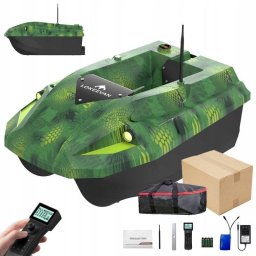 Barco cebador Lokeevan D50e GPS BeiDou medición agua 600 m