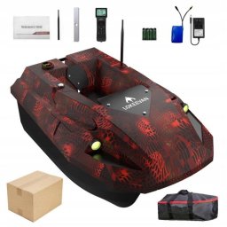 Barco Cebador Lokeevan D50B GPS BeiDou 12V 600m Rojo
