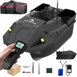 Barco cebador GPS Lokeevan D70B 12V GPS+BeiDou 500m 100 puntos