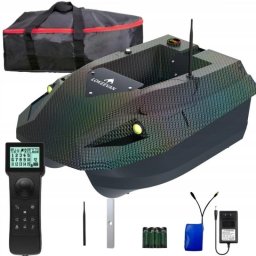 Barco cebador Lokeevan D50E con GPS y medición de agua