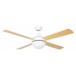 Universal Blue Siroco Ventilador de Techo con Luz y Mando 60W Madera/Blanco