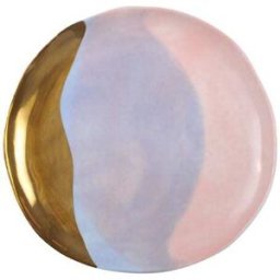 Aulica Plato de pan tricolor - paradise - lote de 6