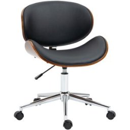 Vinsetto Silla de oficina 53x53x87 cm negro