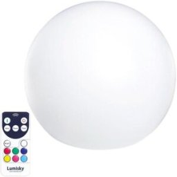 LUMISKY Bola de luz inalámbrica multicolor d60cm
