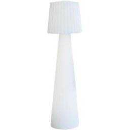 LUMISKY Lámpara de pie inalámbrica blanco h110cm