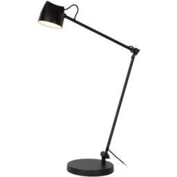 Lucide Lámpara de lectura de metal con 1 led integrado, negro