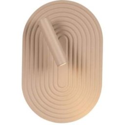 Lucide Lámpara de pared de madera con 1 led integrado, taupe