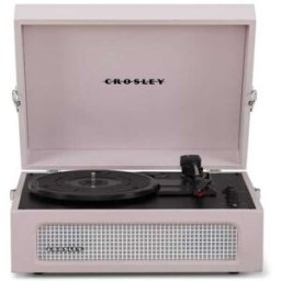 Crosley Tocadiscos portátil con bluetooth rosa pálido