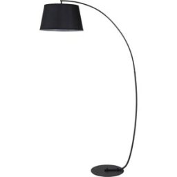 Homcom Lámpara de pie 105x47x190 cm negro