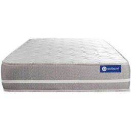 Actisom Colchón blanco con espuma viscoelástica 120 x 195