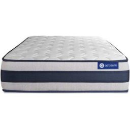 Actisom Colchón blanco con espuma viscoelástica 100 x 190