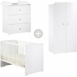 Baby Price Conjunto de muebles para bebé con cuna