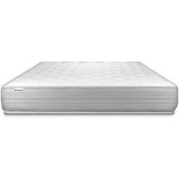 Vitalit Colchón blanco con espuma viscoelástica 160 x 190