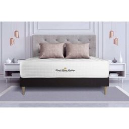 Royal palace bedding Somier negro + colchón con espuma viscoelástica 120 x 195