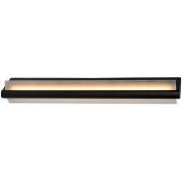 Lucide Lámpara de pared de vidrio con 1 led integrado, negro
