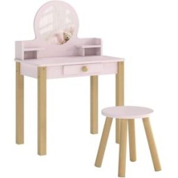 AIYAPLAY Tocador infantil 55x34x82 cm rosa