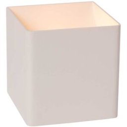 Lucide Lámpara de pared de aluminio con 1 led integrado, blanco