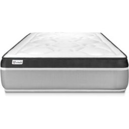 Vitalit Colchón blanco con espuma viscoelástica 120 x 190