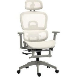 Homcom Silla de oficina 66x64x122 cm beige