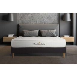 Royal palace bedding Somier negro + colchón con espuma viscoelástica 120 x 195