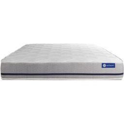 Actisom Colchón blanco con látex y espuma viscoelástica 160 x 190